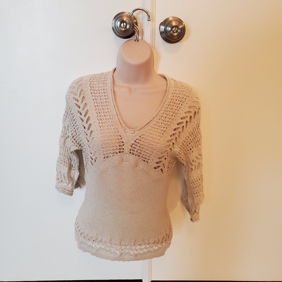 CK Collection Open Knit Top Size XS - Picture 1 of 1